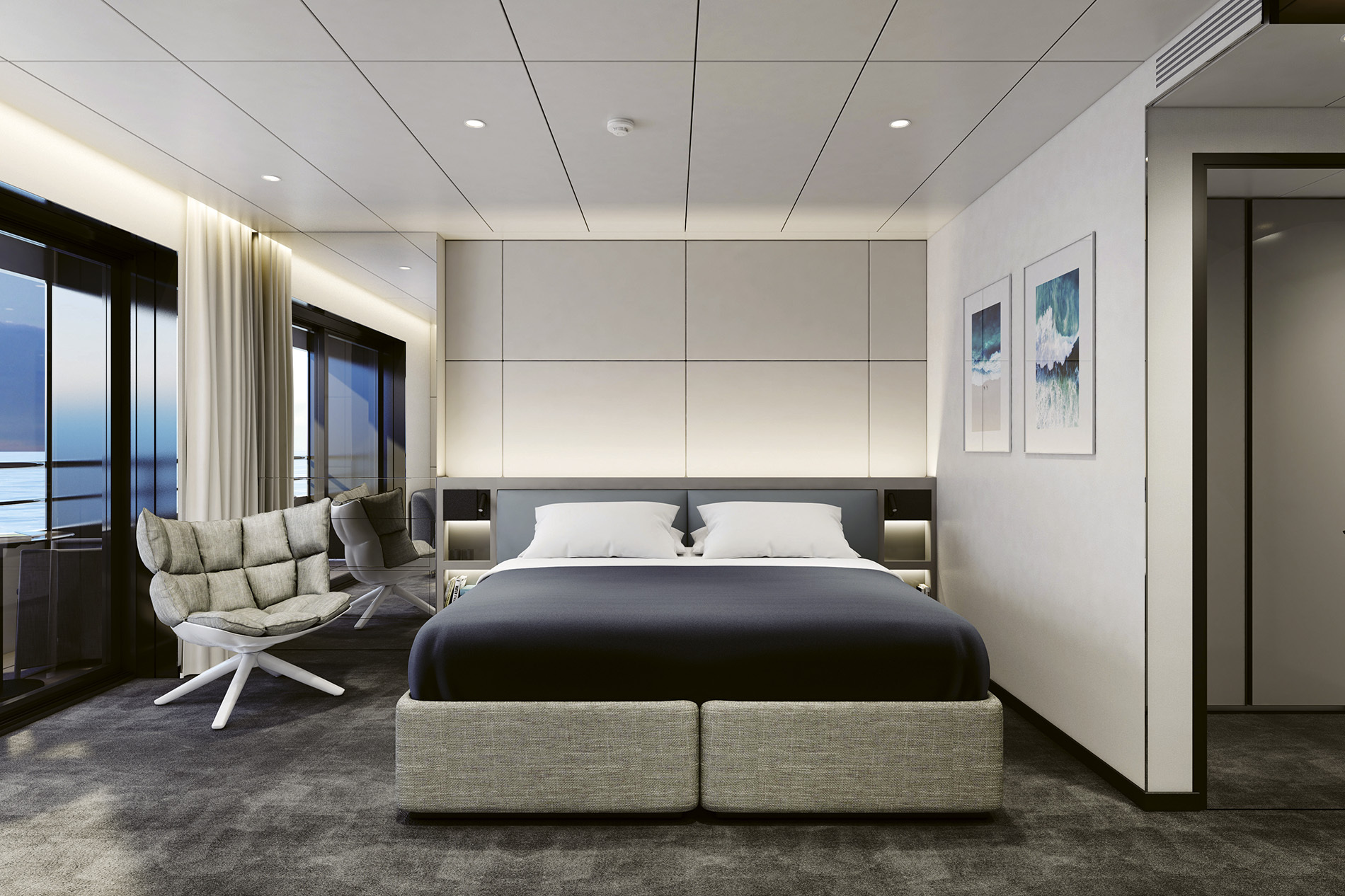 Deluxe Balcony Stateroom: S
